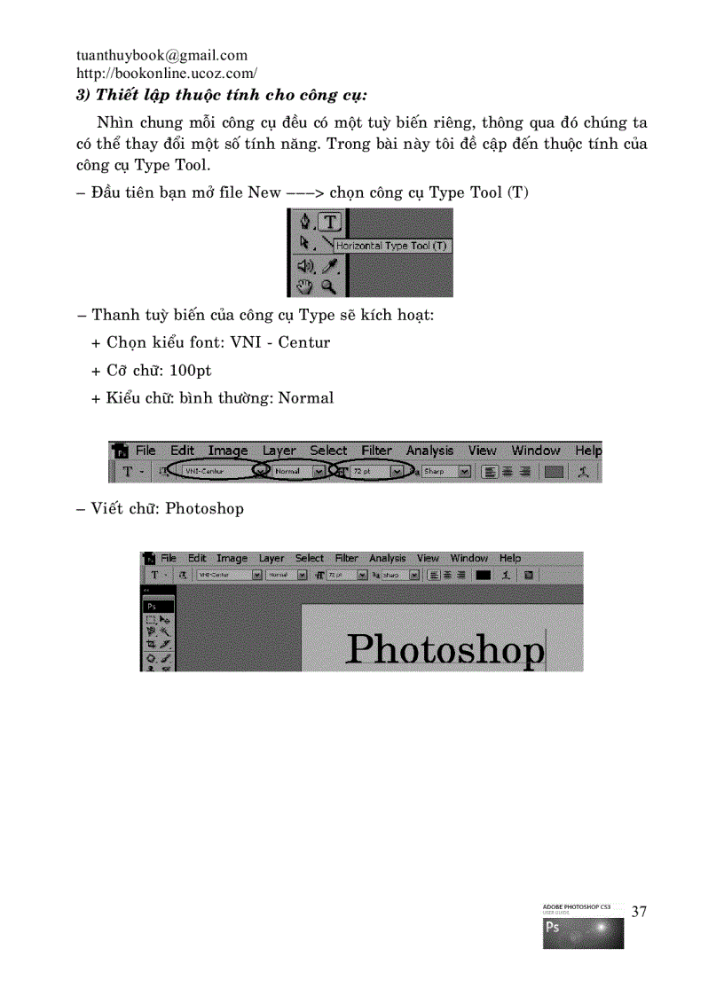 image for page Hướng dẫn học ADOBE PHOTOSHOP CS3
