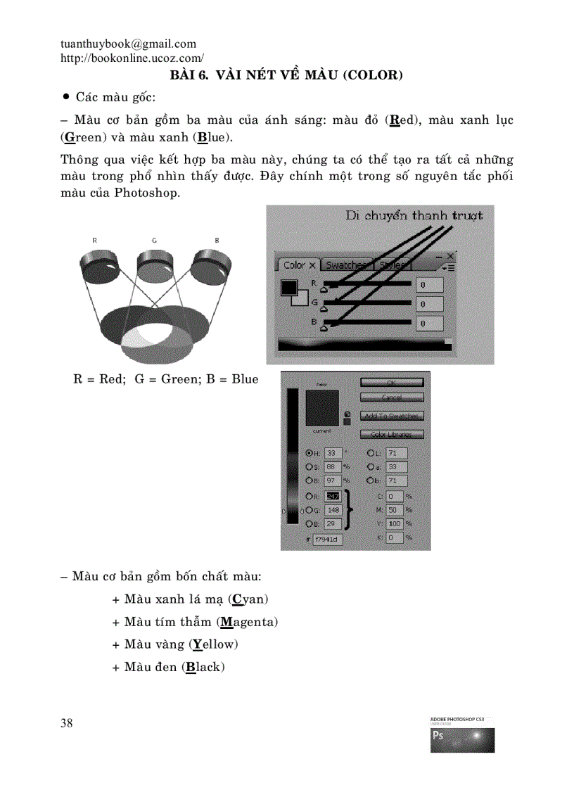 image for page Hướng dẫn học ADOBE PHOTOSHOP CS3