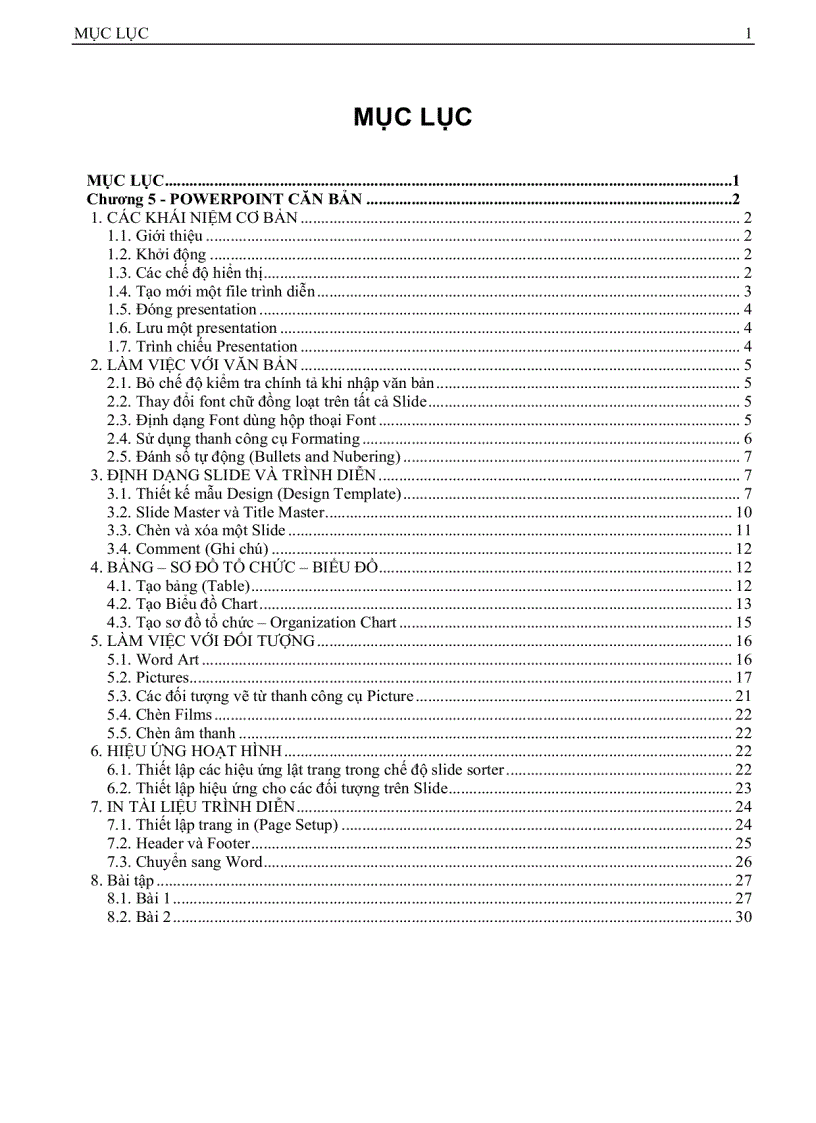 image for page Giáo trình tin học A Chương 5 PowerPoint căn bản