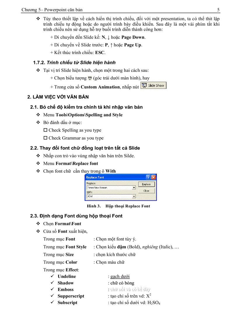 image for page Giáo trình tin học A Chương 5 PowerPoint căn bản