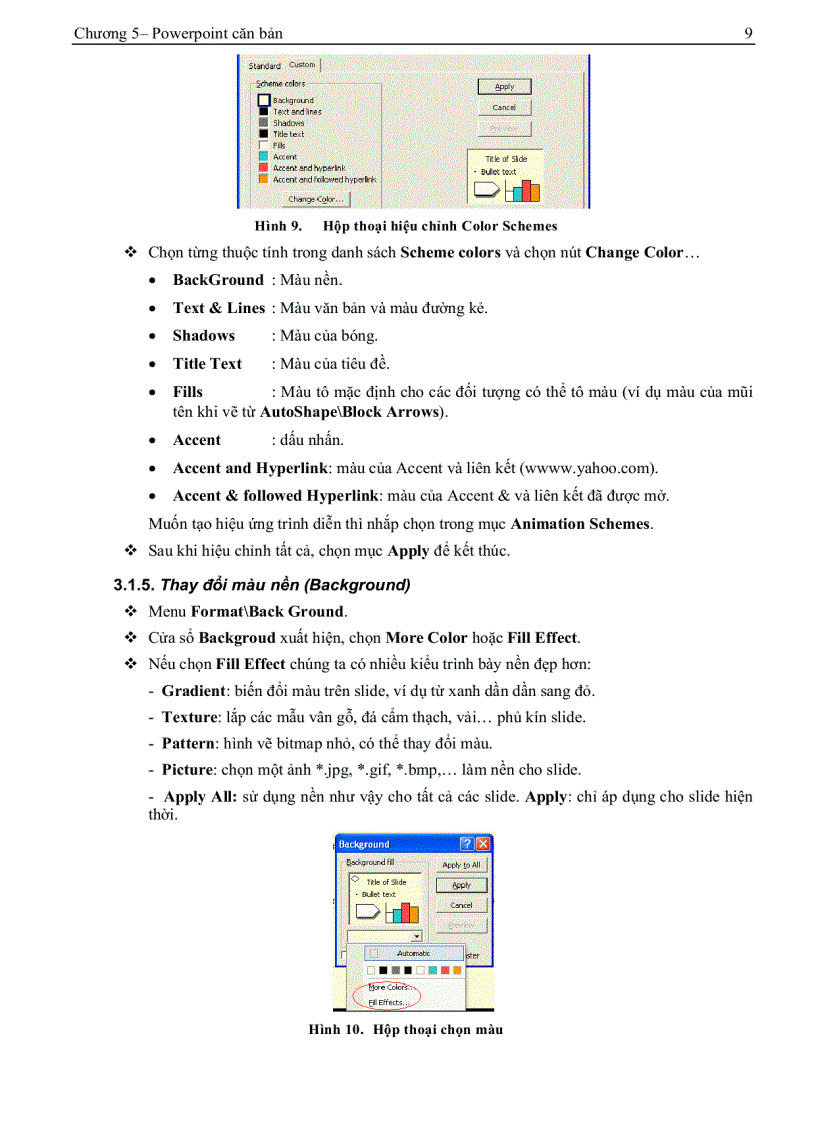 image for page Giáo trình tin học A Chương 5 PowerPoint căn bản