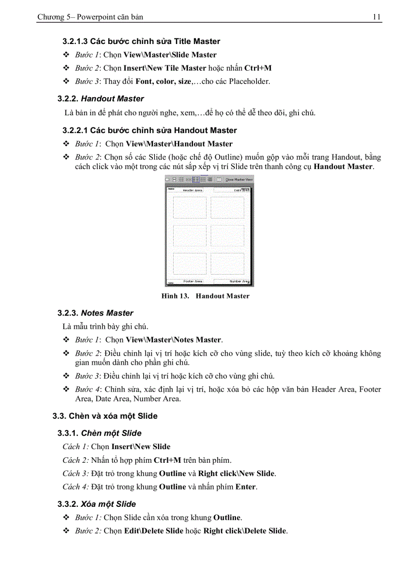 image for page Giáo trình tin học A Chương 5 PowerPoint căn bản