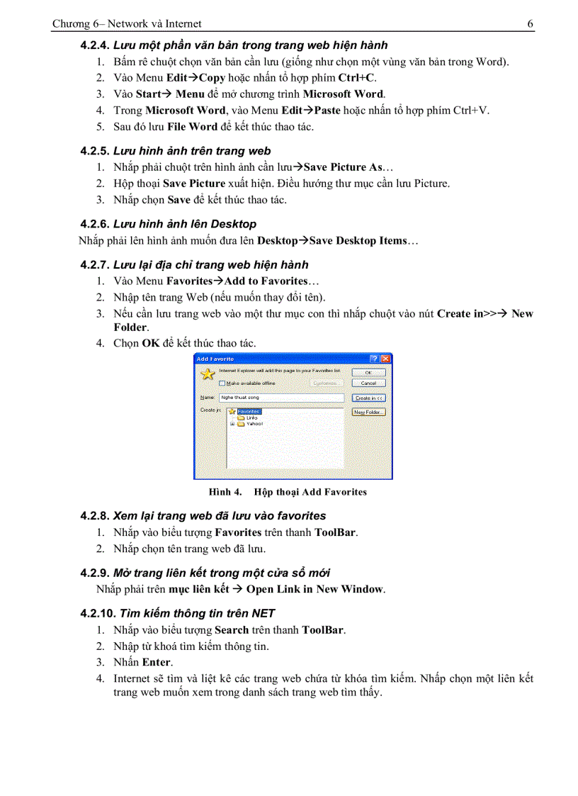 image for page Giáo trình tin học A Chương 6 NetWork và Internet