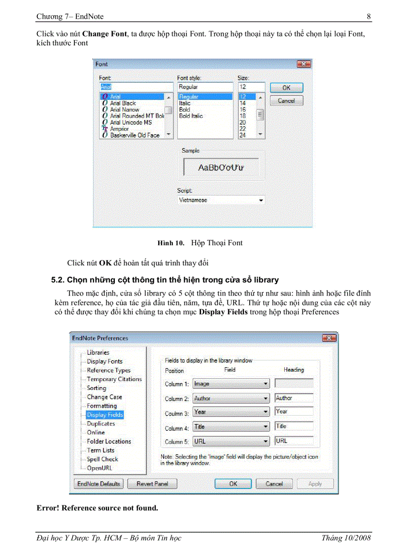 image for page Giáo trình tin học A Chương 7 Endnote