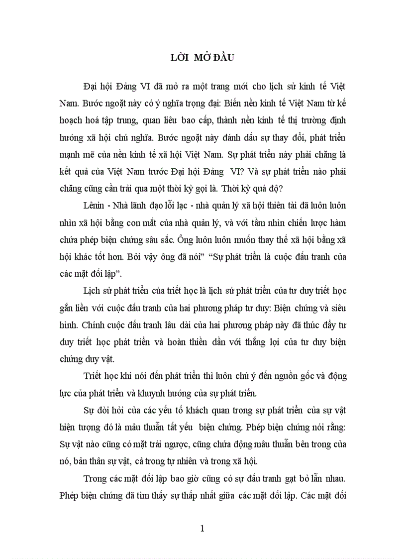 image for page Quy luật sự thống nhất biện chứng giữa các mặt đối lập