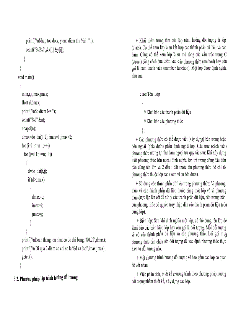 image for page C và Lập trình hướng đối tượng Chương 1 C và lập trình hướng đối tượng