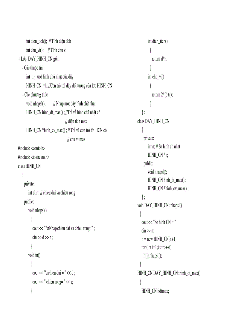 image for page C và Lập trình hướng đối tượng Chương 3 Khái niệm về lớp