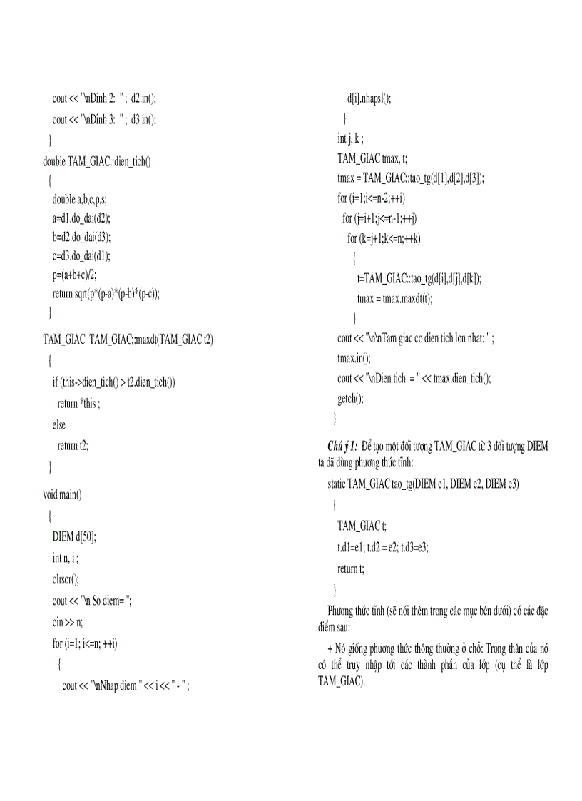 image for page C và Lập trình hướng đối tượng Chương 3 Khái niệm về lớp