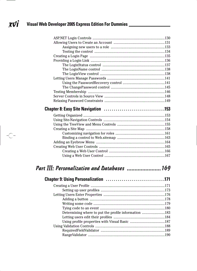 image for page Visual Web Developer 2005 Express Edition for Dummies