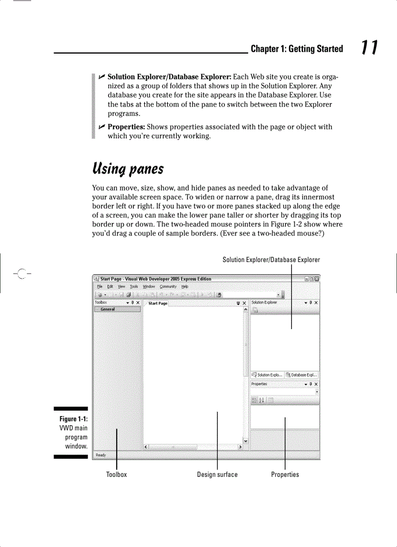 image for page Visual Web Developer 2005 Express Edition for Dummies