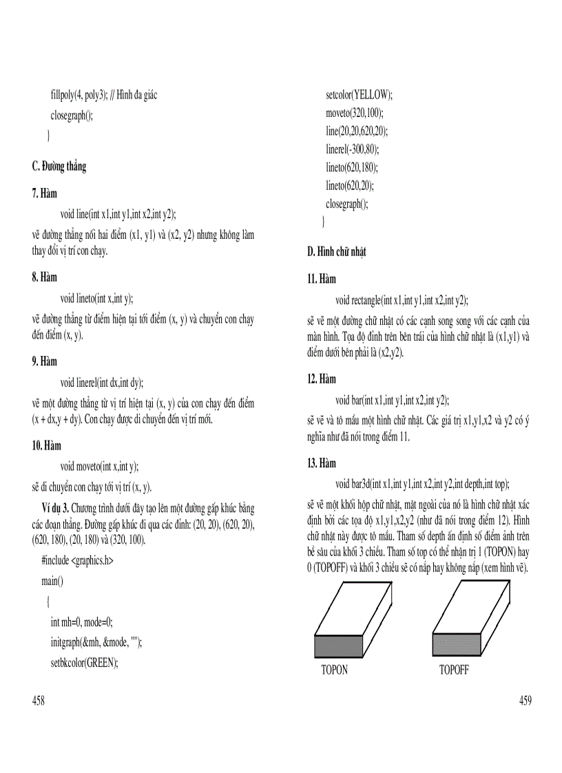image for page C và Lập trình hướng đối tượng Chương 8 Đồ họa