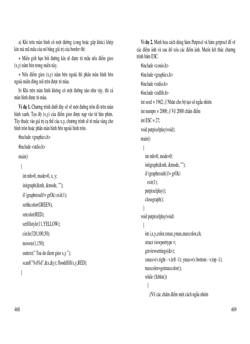 image for page C và Lập trình hướng đối tượng Chương 8 Đồ họa