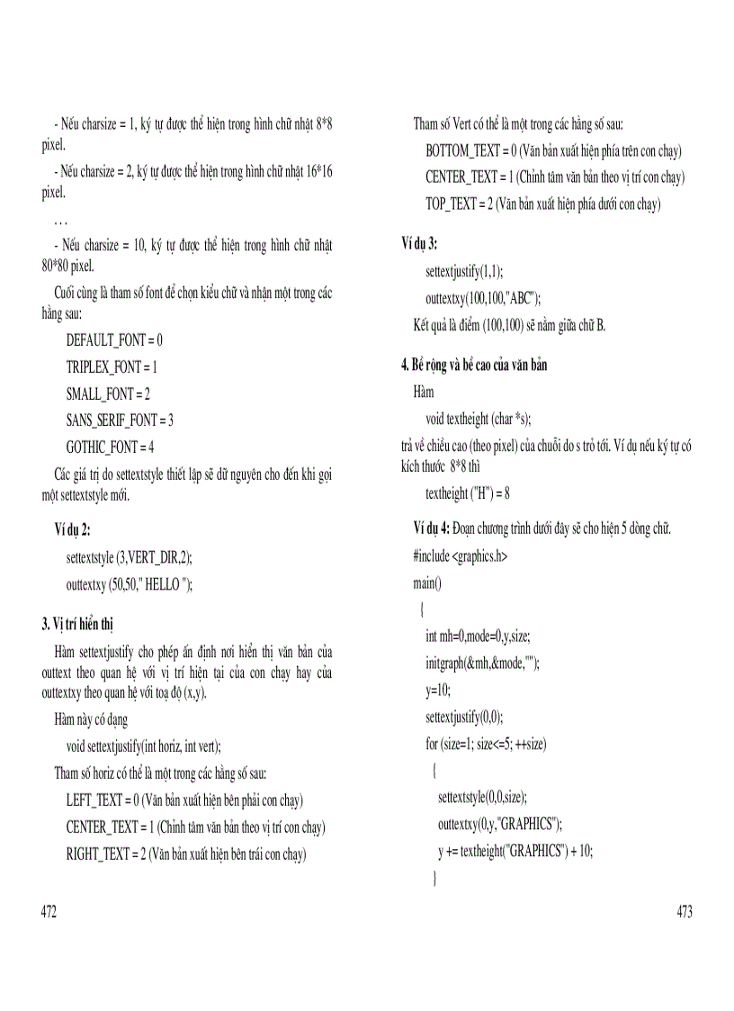 image for page C và Lập trình hướng đối tượng Chương 8 Đồ họa