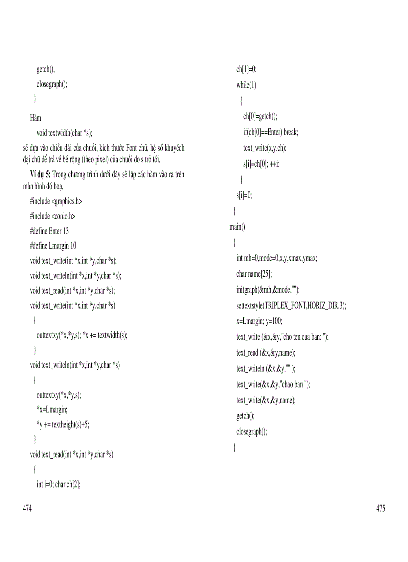 image for page C và Lập trình hướng đối tượng Chương 8 Đồ họa