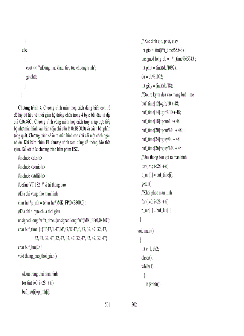 image for page C và Lập trình hướng đối tượng Chương 9 Truy nhập trực tiếp vào bộ nhớ