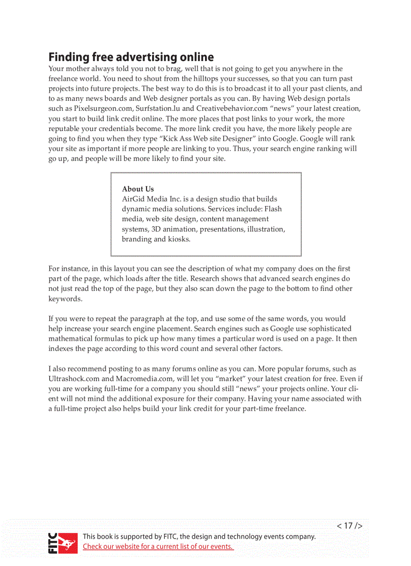 image for page Web Designer s Success Guide How to profit from freelance web design