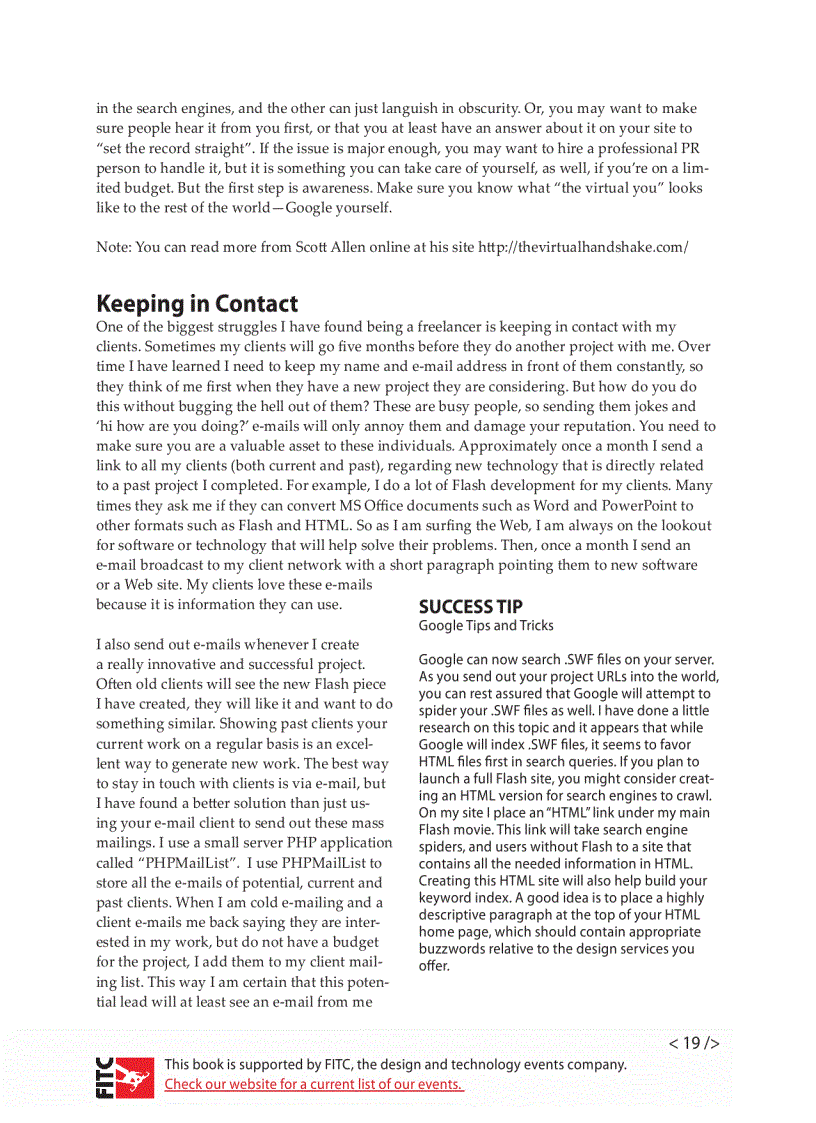 image for page Web Designer s Success Guide How to profit from freelance web design