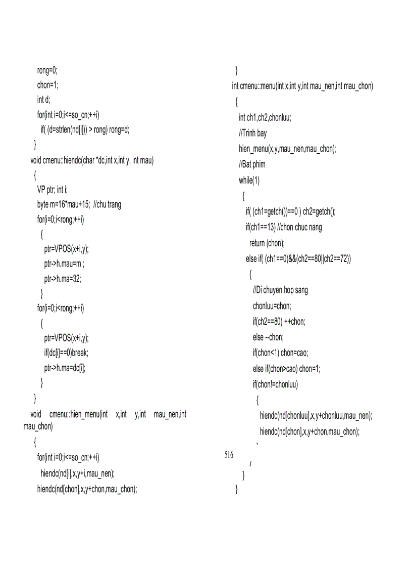 image for page C và Lập trình hướng đối tượng Chương 10 Một số chương trình hướng đối tượng trên C