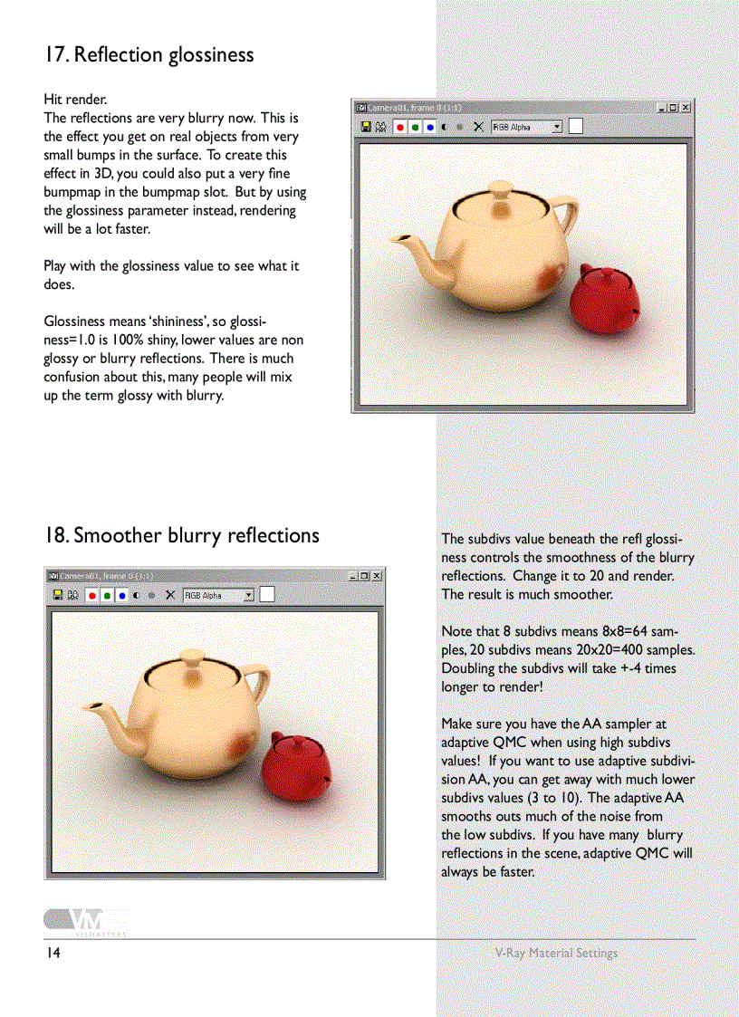 image for page V ray material settings
