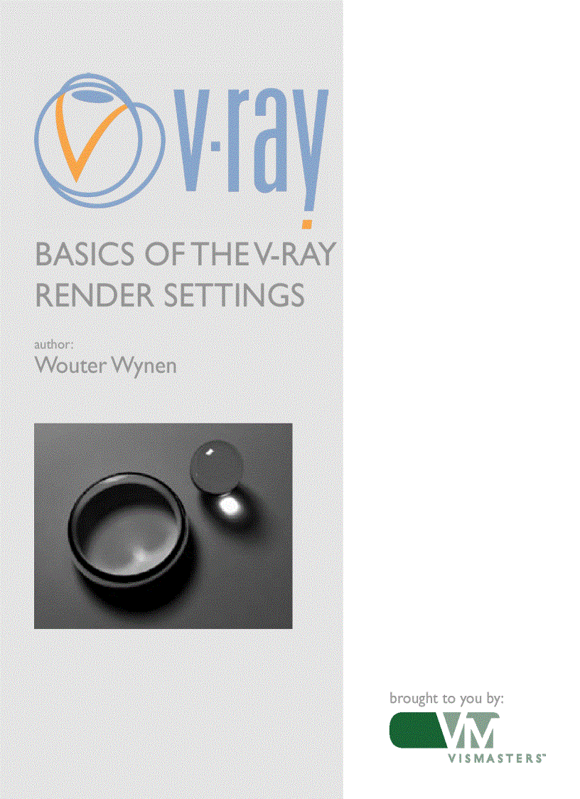 image for page Basics of the v ray render settings