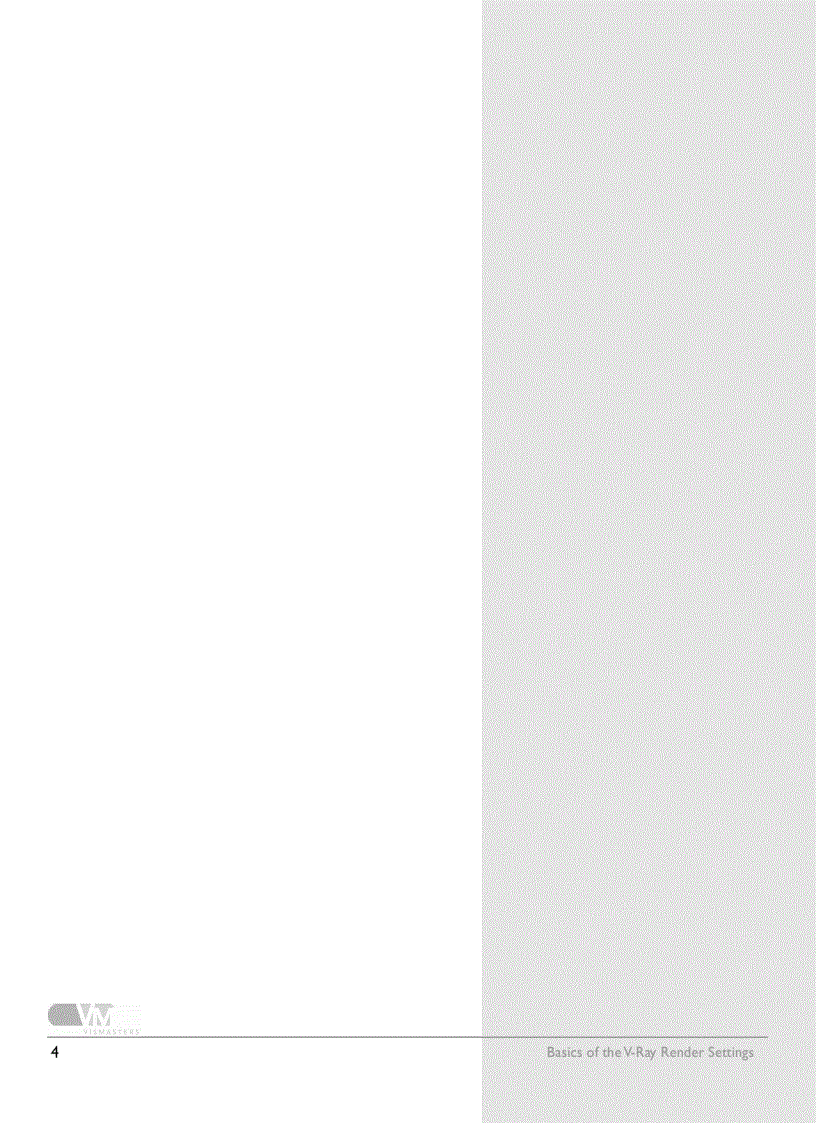 image for page Basics of the v ray render settings