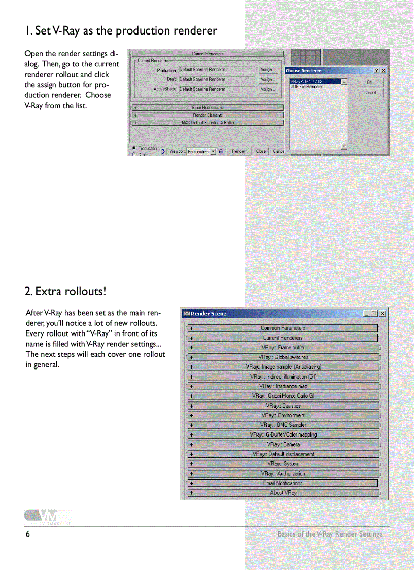 image for page Basics of the v ray render settings