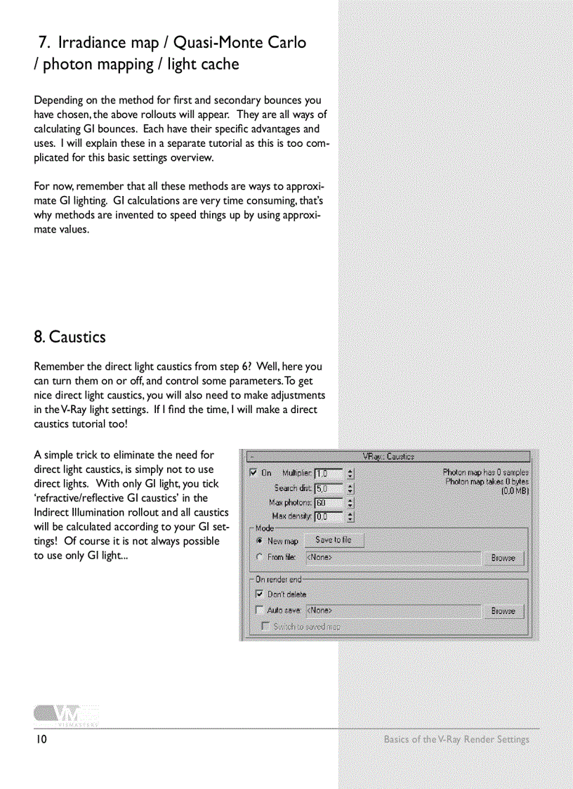 image for page Basics of the v ray render settings
