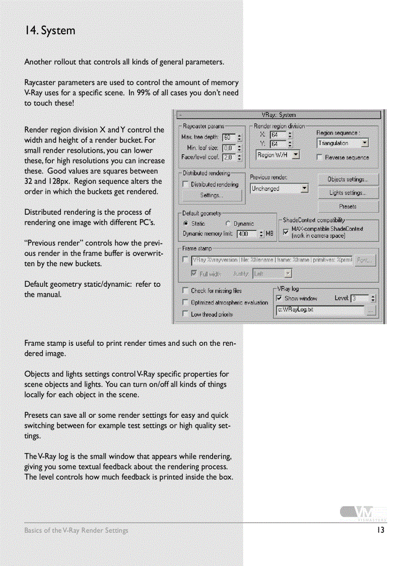 image for page Basics of the v ray render settings