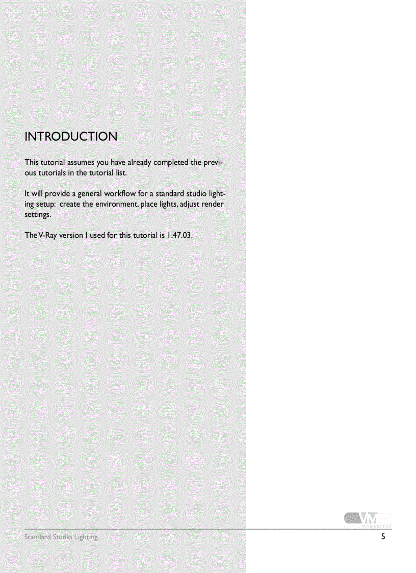 image for page Standard studio lighting