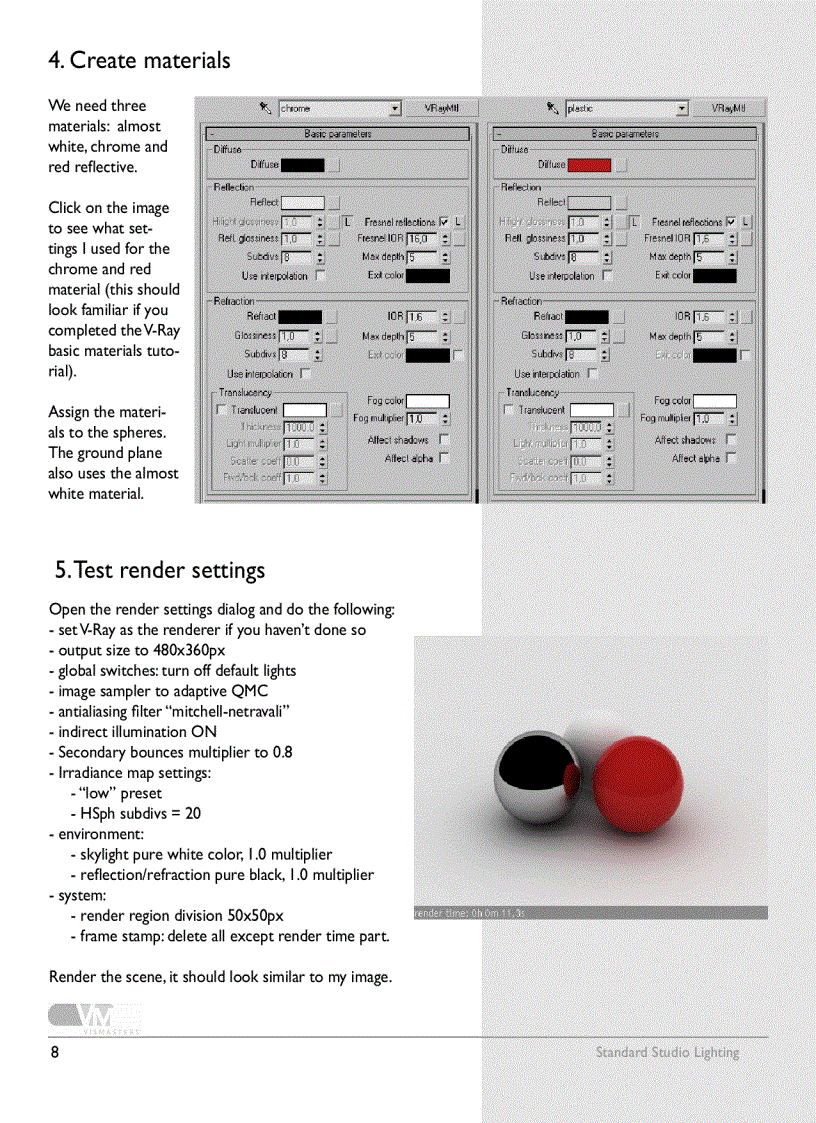 image for page Standard studio lighting