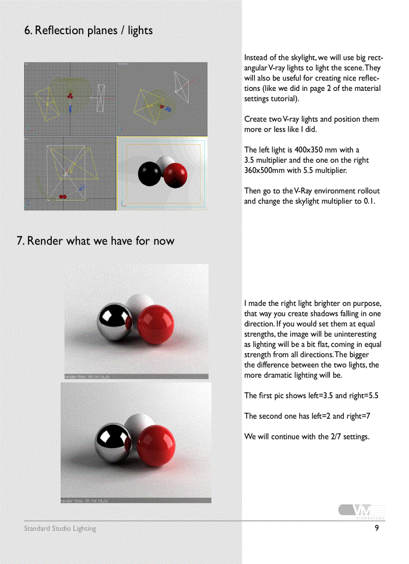 image for page Standard studio lighting