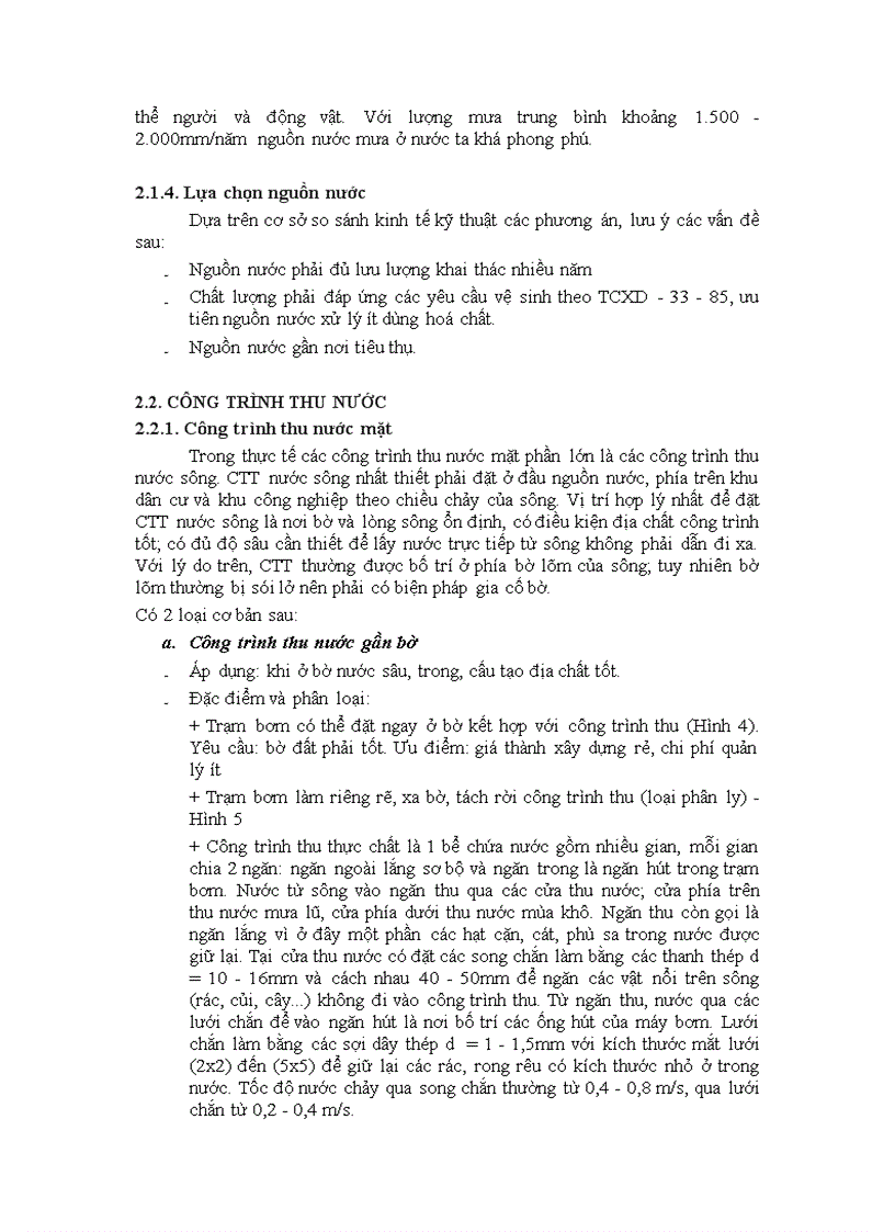 image for page Chương 2 nguồn nước công trình thu công trình xử lý