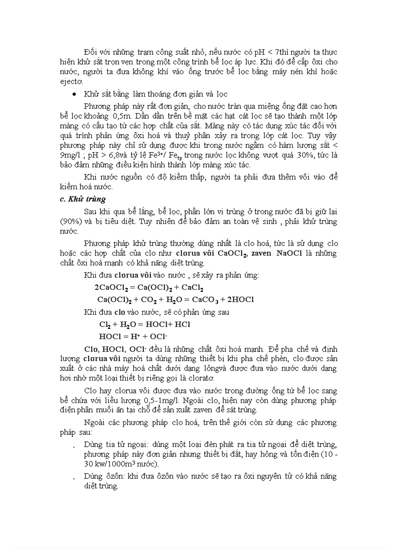 image for page Chương 2 nguồn nước công trình thu công trình xử lý