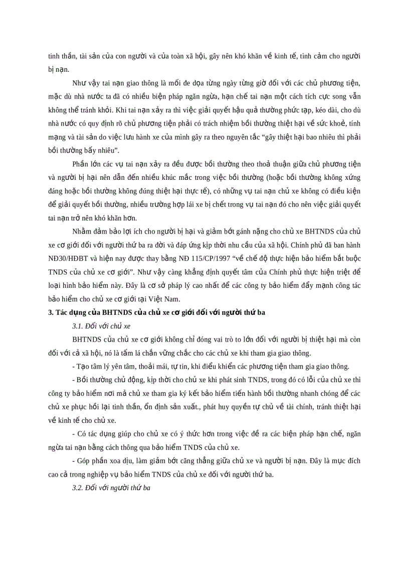 image for page Những vấn đề chung về bảo hiểm của chủ xe cơ giới