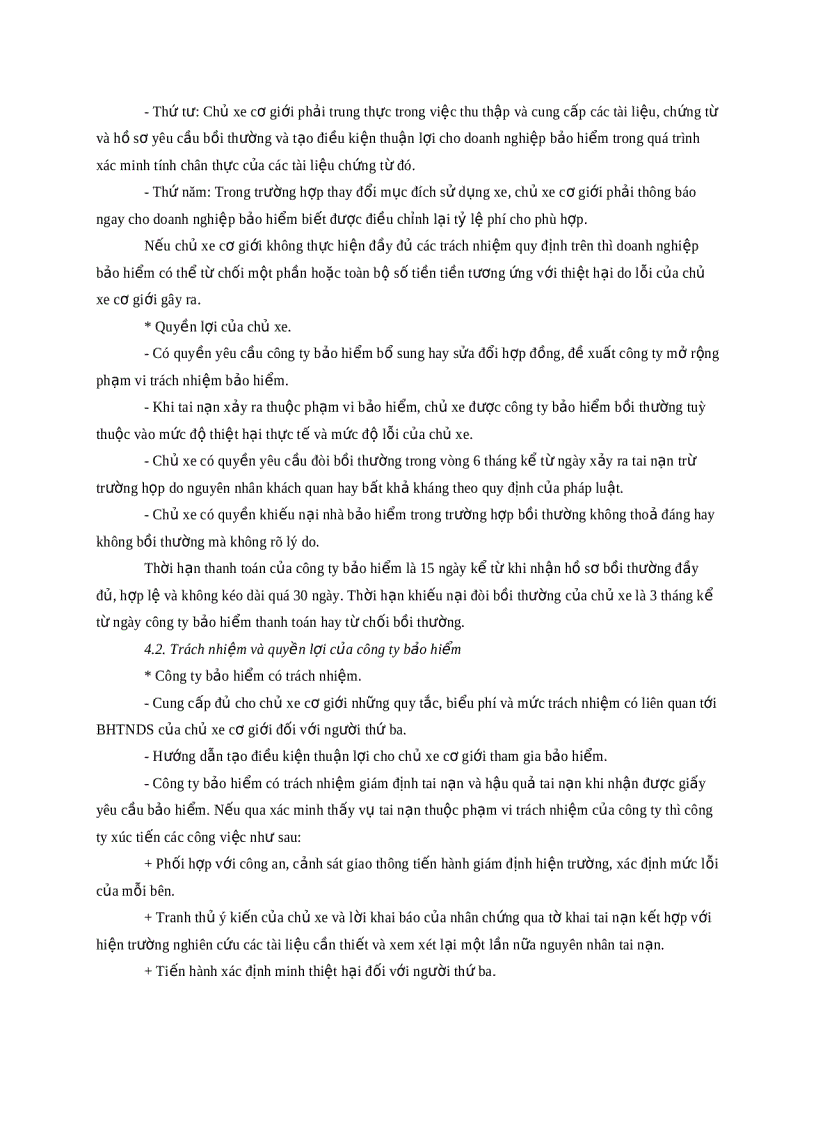 image for page Những vấn đề chung về bảo hiểm của chủ xe cơ giới