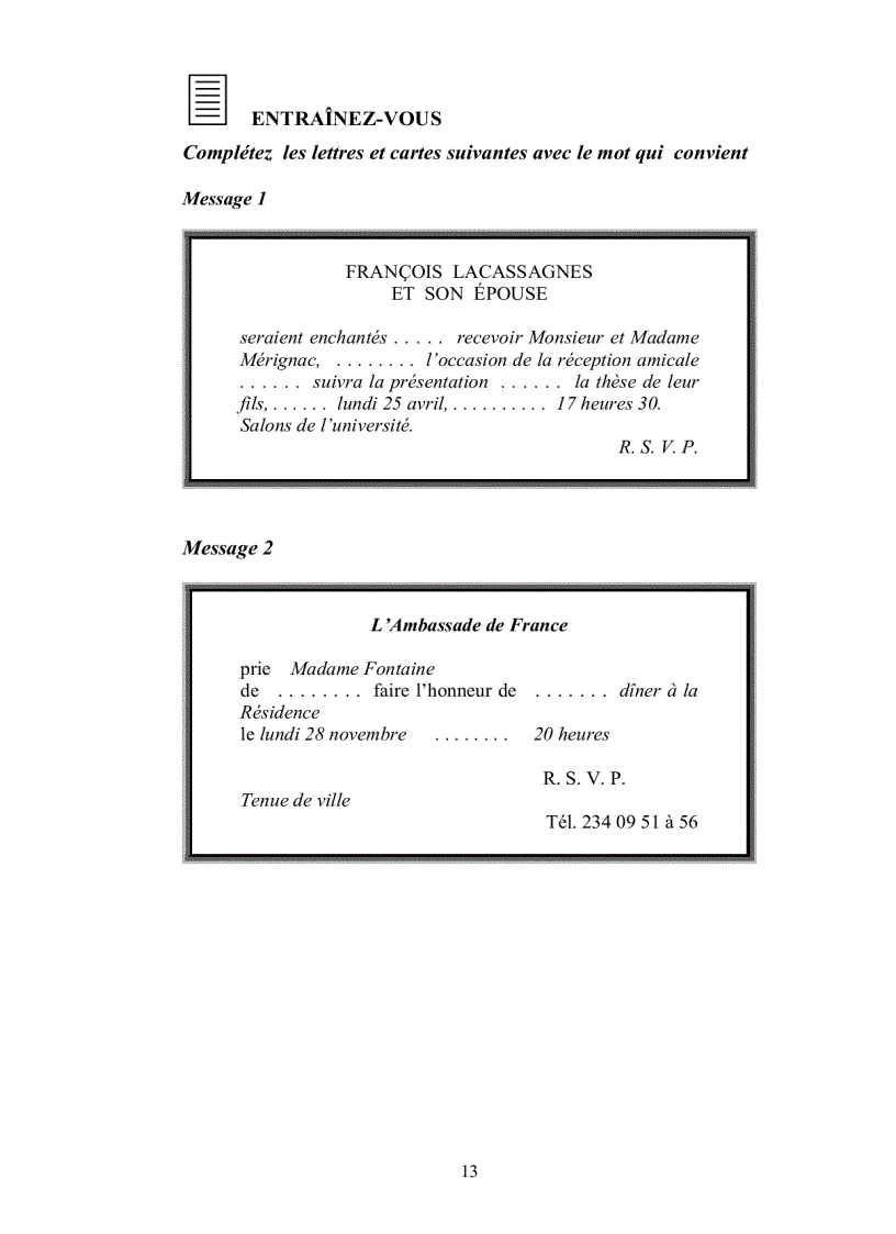 image for page Expression ecrite