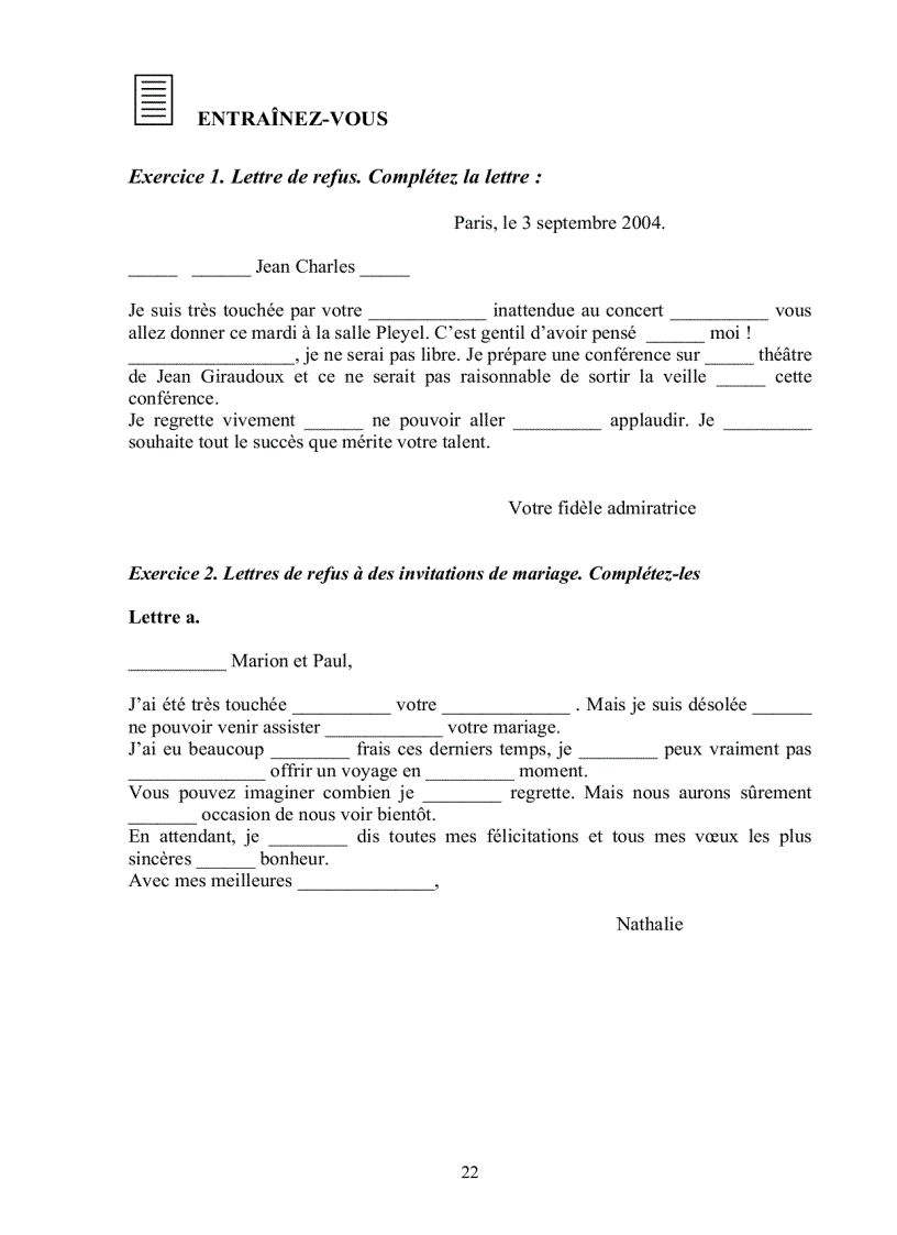 image for page Expression ecrite