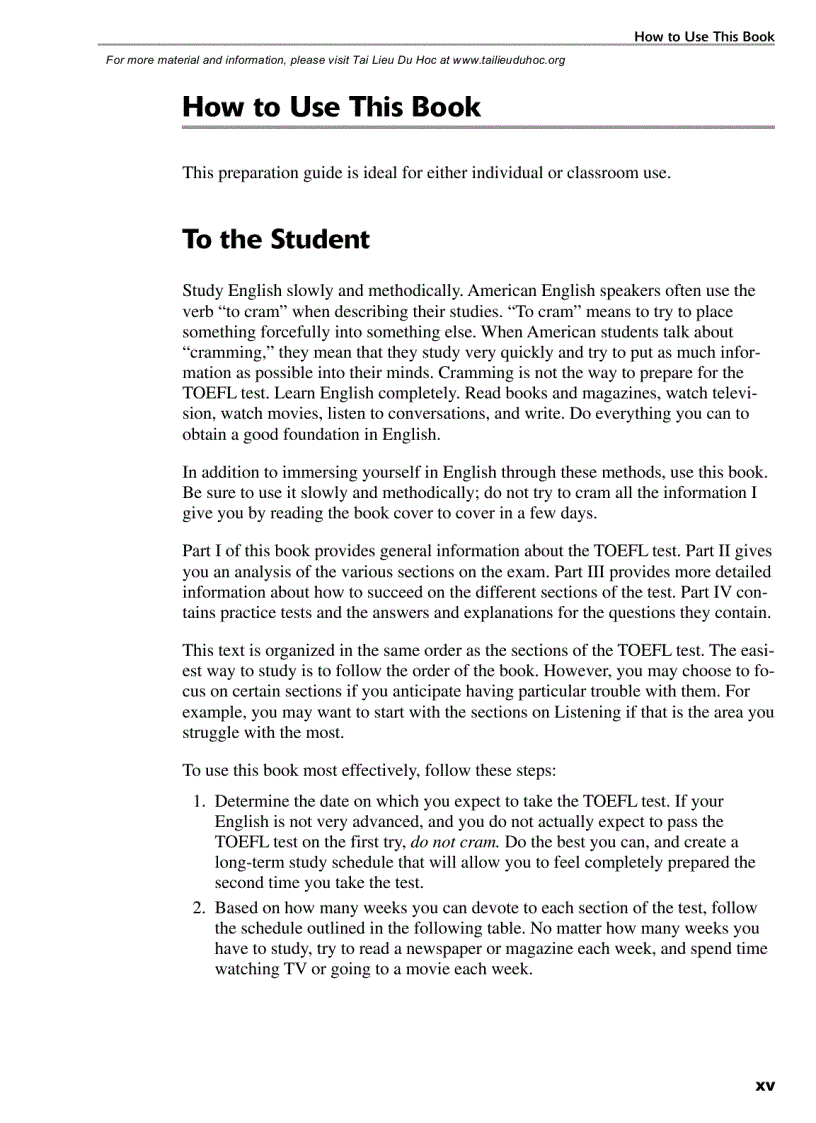 image for page TOEFL CBT BOOK Cliff