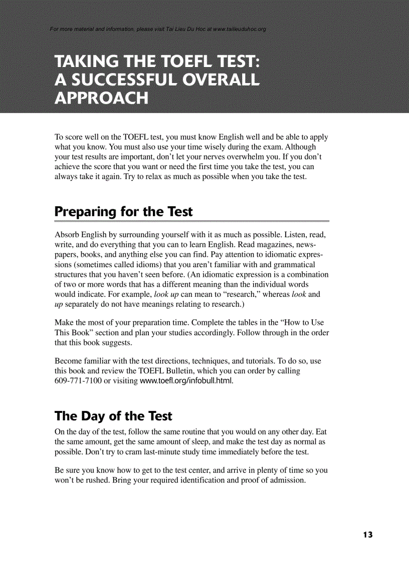 image for page TOEFL CBT BOOK Cliff