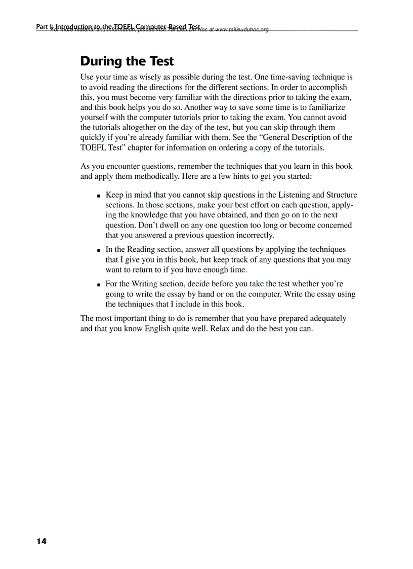 image for page TOEFL CBT BOOK Cliff