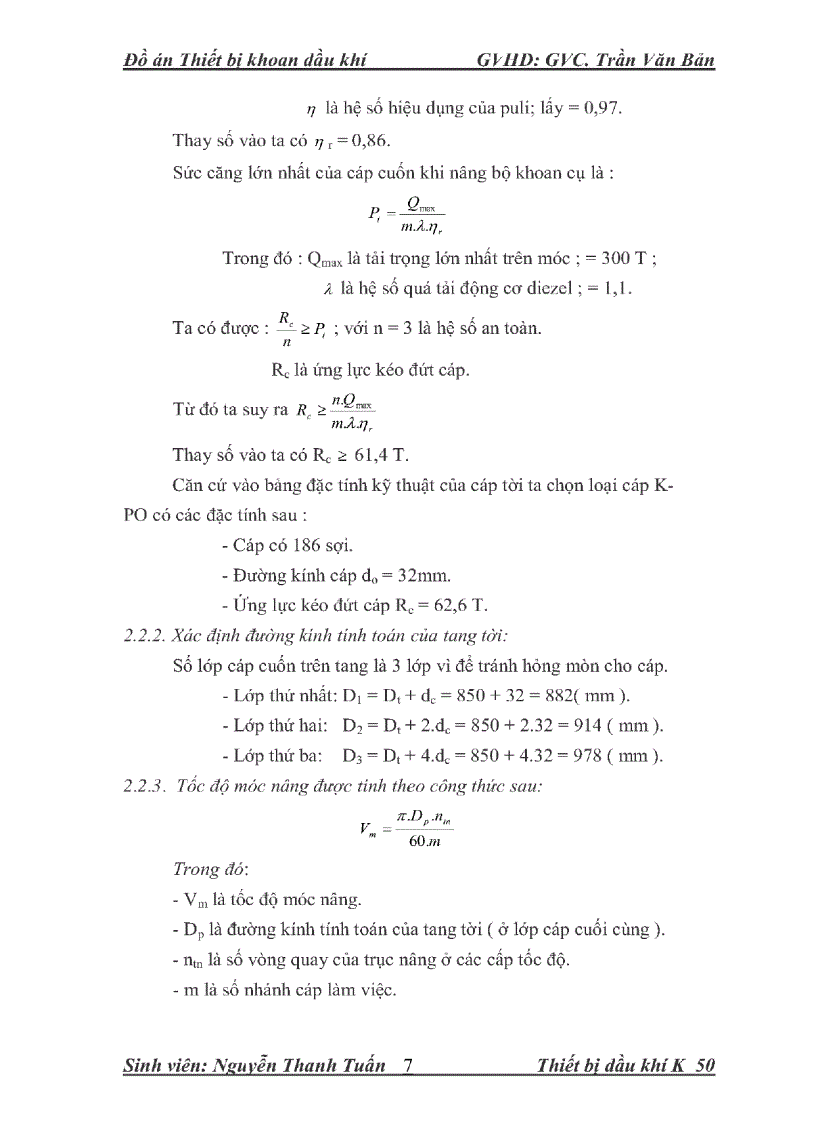 image for page Đồ án thiết bị khoan trong dầu khí