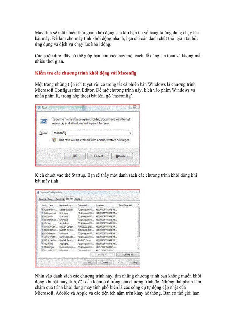 image for page Các giải pháp để máy tính bạn khởi động nhanh hơn