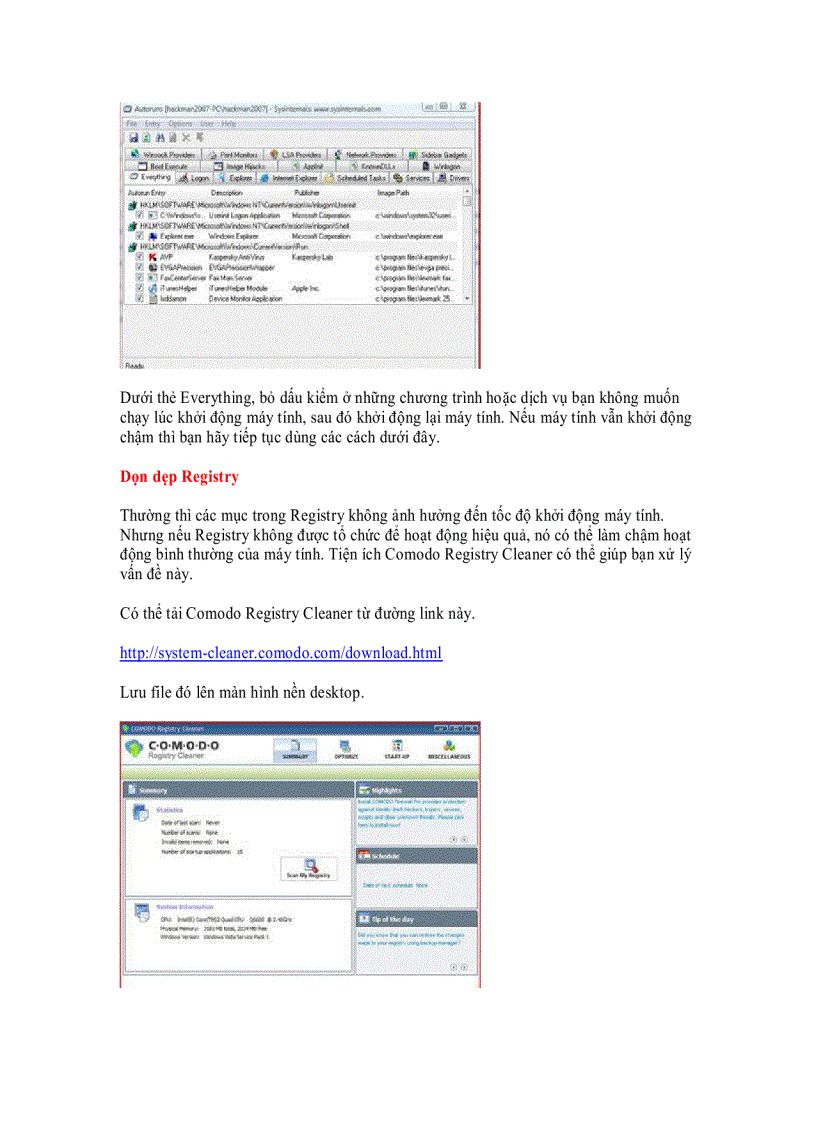 image for page Các giải pháp để máy tính bạn khởi động nhanh hơn
