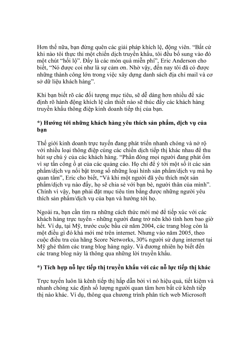 image for page Chiến lược tiếp thị truyền khẩu trực tuyến