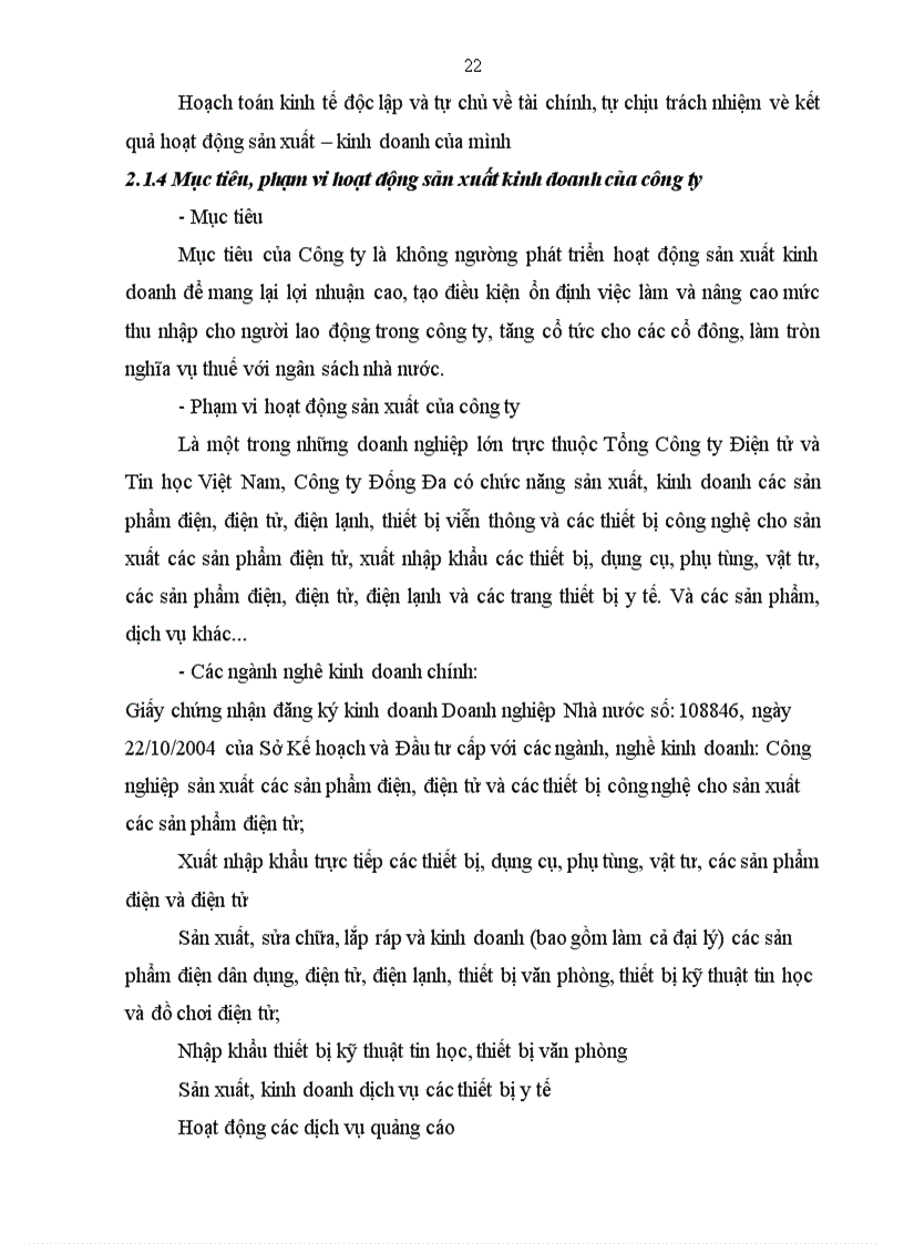 image for page Hoàn thiện cơ cấu tổ chức quản lý tại Công ty cổ phần Viettronics Đống Đa