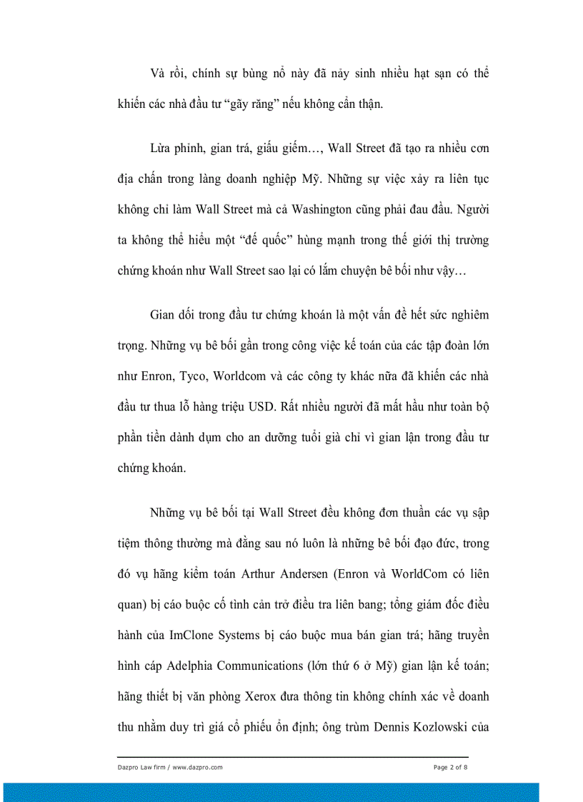 image for page Thị trường chứng khoán và những hạt sạn