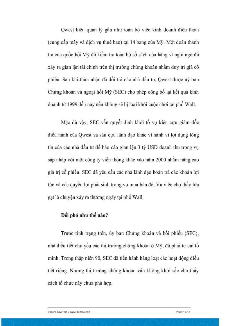 image for page Thị trường chứng khoán và những hạt sạn