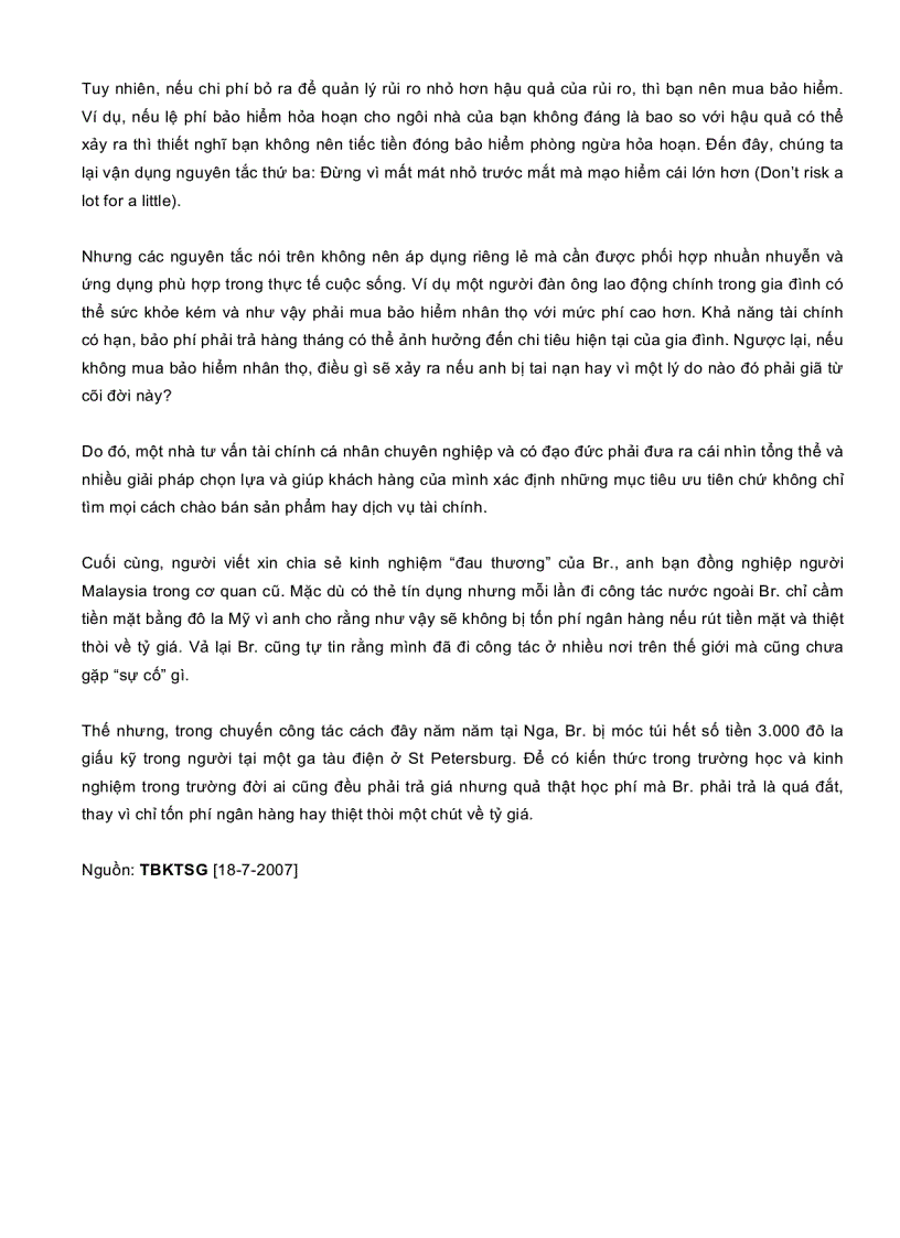 image for page Rủi ro là gì