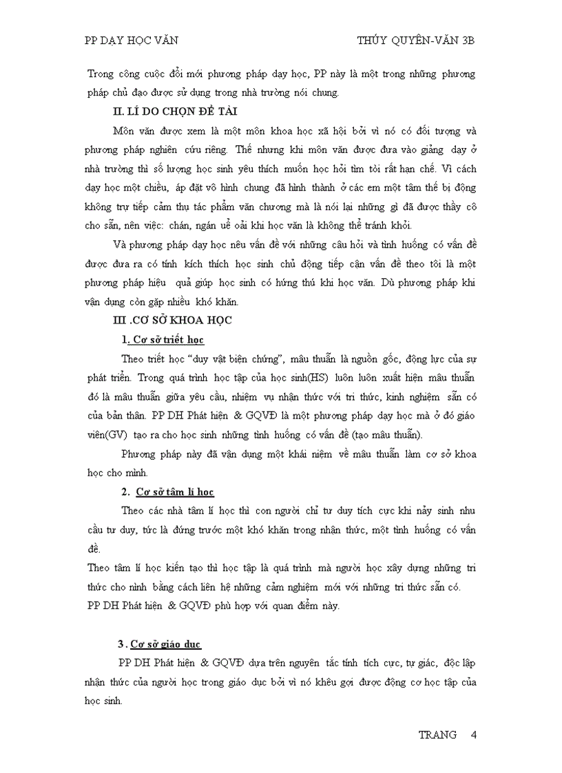 image for page Phương pháp dạy học nêu vấn đề góp phần đổi mới phương pháp dạy học văn