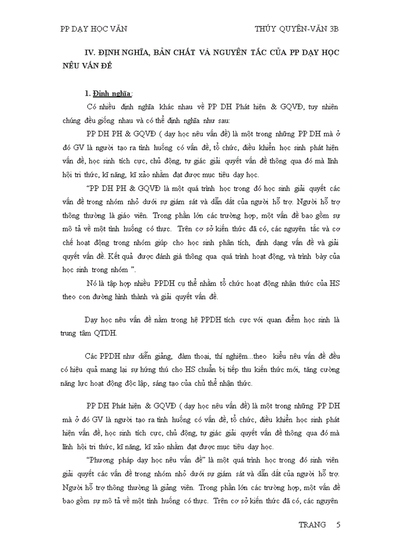 image for page Phương pháp dạy học nêu vấn đề góp phần đổi mới phương pháp dạy học văn